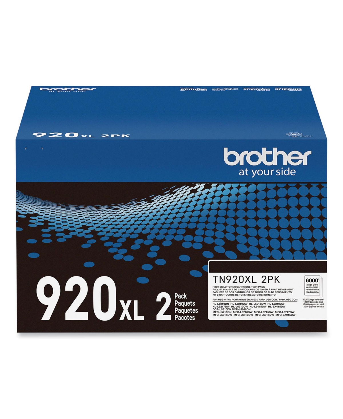 Brother TN920XL2PK 12000 Page-Yield High-Yield Toner - Black