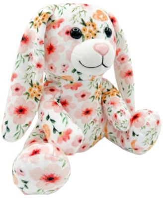 Bunny Prints Plush Easter Bunny