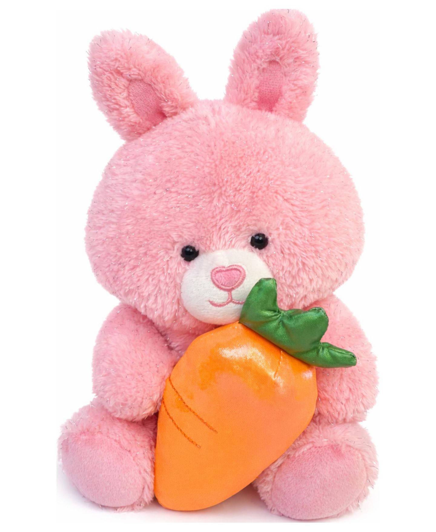 Детская мягкая игрушка Wild Hippo Cloud Crew Pink Plush Bunny — фото 1