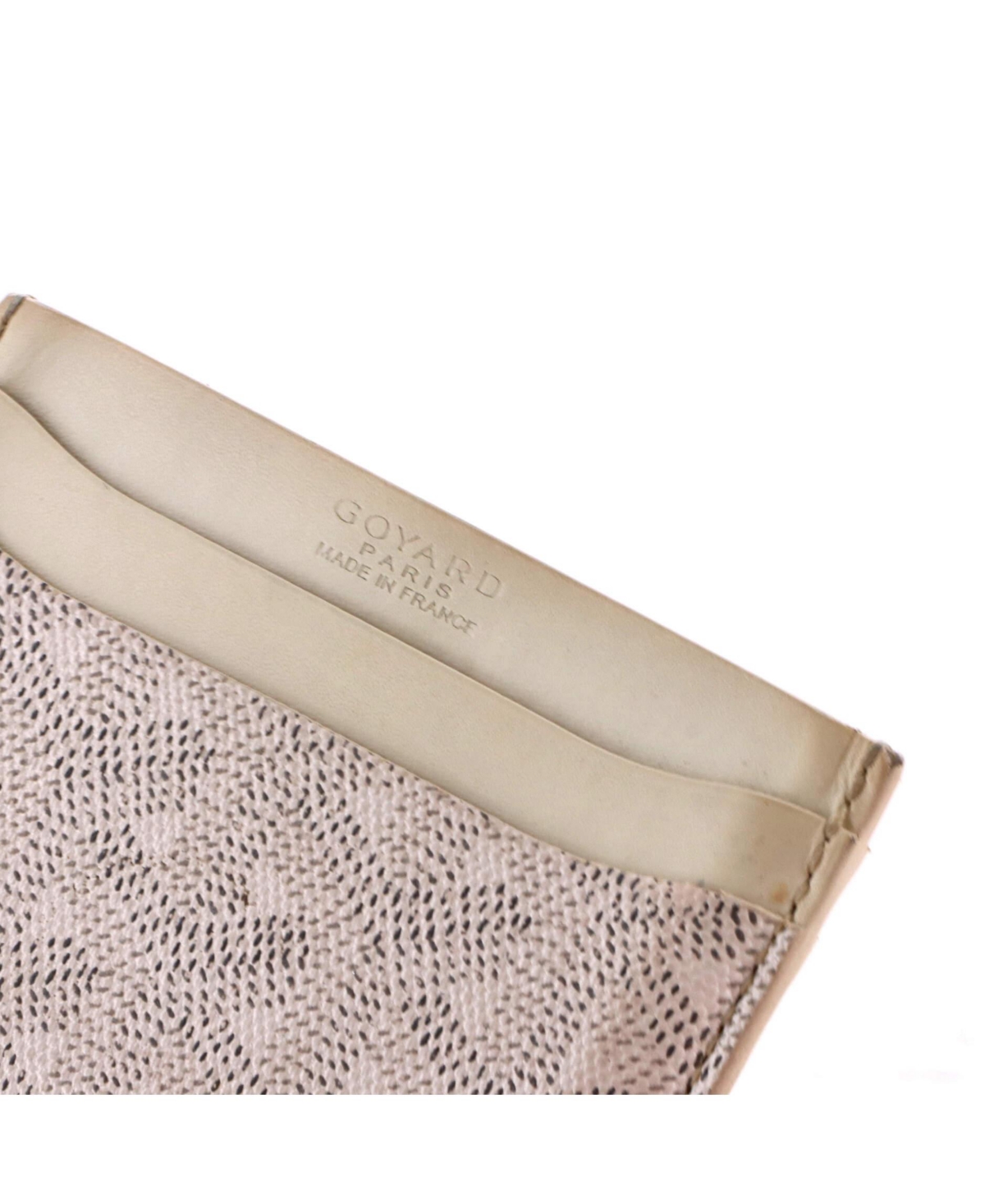 Pre-Owned Goyard Saint Sulpice Card Holder Coated Canvas