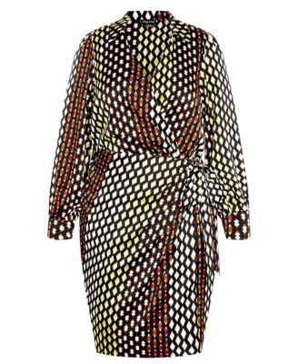 Women's Plus Size Genevieve Print Dress