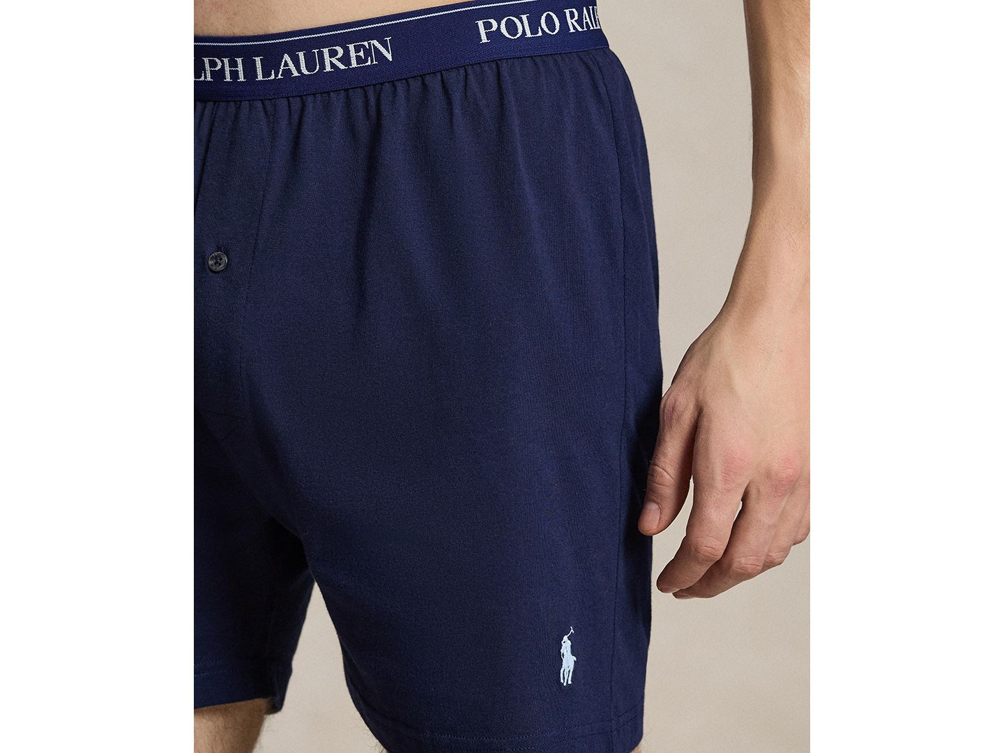 Комплект белья Classic для мужчин, боксеры, 3 шт. — Polo Ralph Lauren, цвет: Тёмно-синий / Зелёный — фото 5