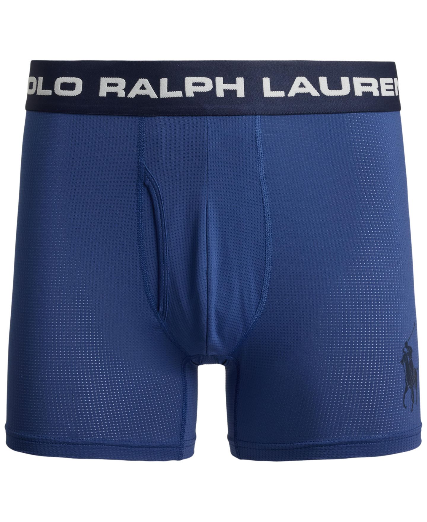 Мужские трусы Polo Ralph Lauren Perfect Pouch Boxer Briefs, цвет: Синий / Тёмно-синий — фото 4