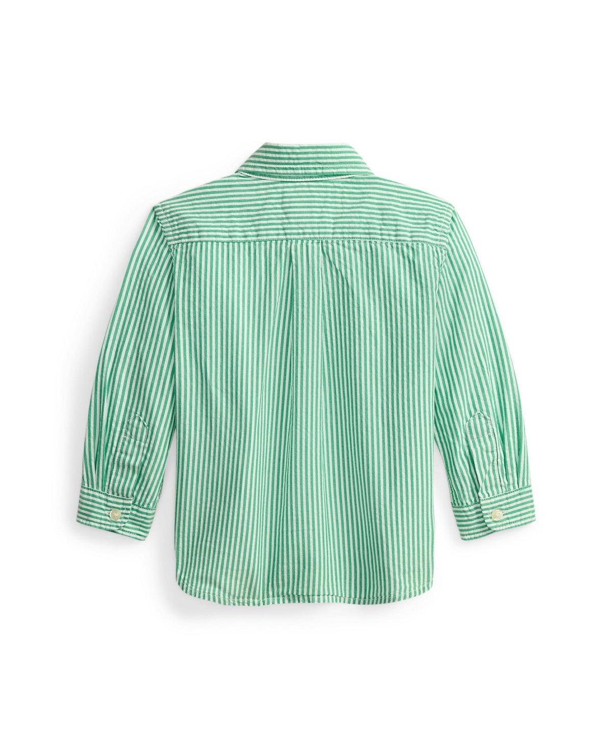 Polo Ralph Lauren Baby Boys' Striped Cotton Collared Seersucker Shirt