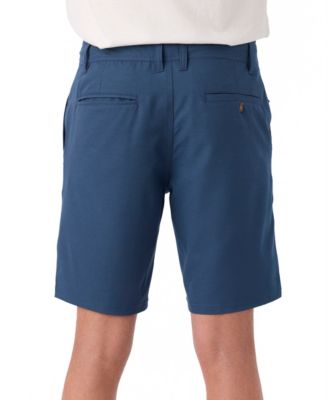 Men's Fixed Waist Regular-Fit Hybrid Shorts