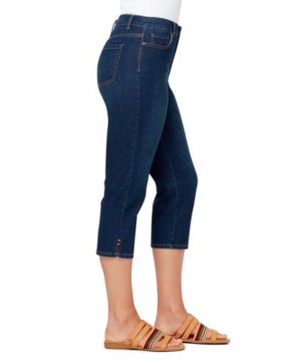 Petite Amanda High-Rise Five Pocket Capri Jeans