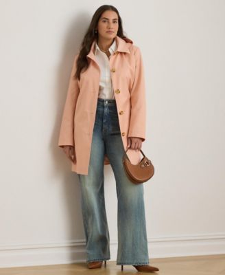 Plus Size Hooded Raincoat