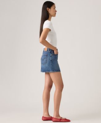 Women's Icon Cotton Denim Skirt