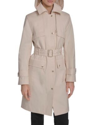 Women's Cotton Rain Trench Coat
