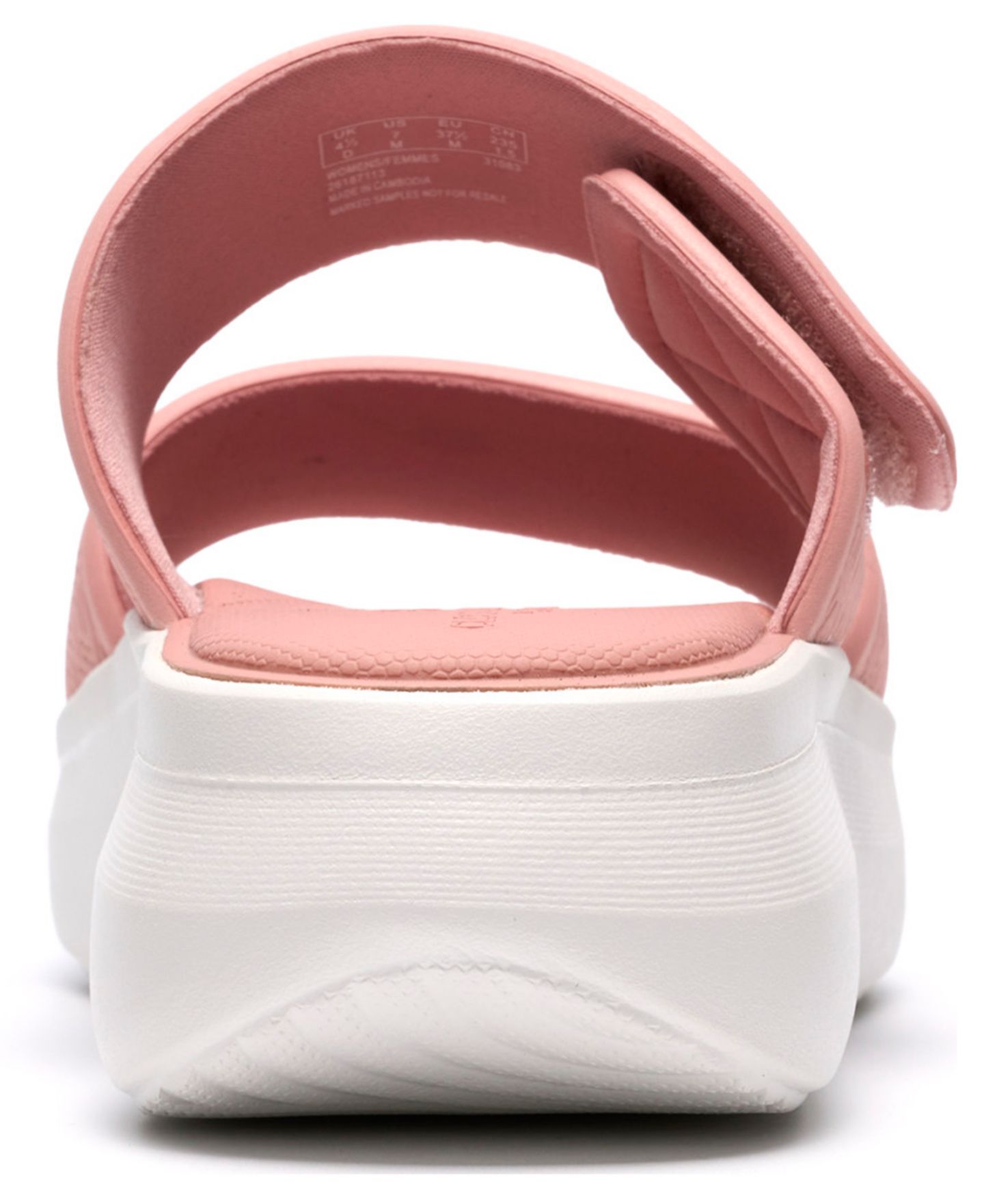Женские сандалии Clarks Solevana Star Round Toe, цвет: Пыльный розовый — фото 3