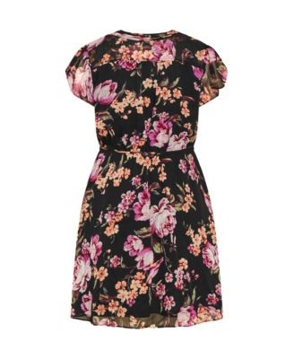 Plus Size Christa Print Dress