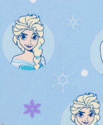 Girls' Toddler 2T-4T Graphic Print Tops, Shorts, and Pants, 4-Piece Pajama Set