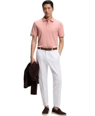 Men's Cotton Piqu&eacute; Embroidered Logo Pallas Polo Shirt