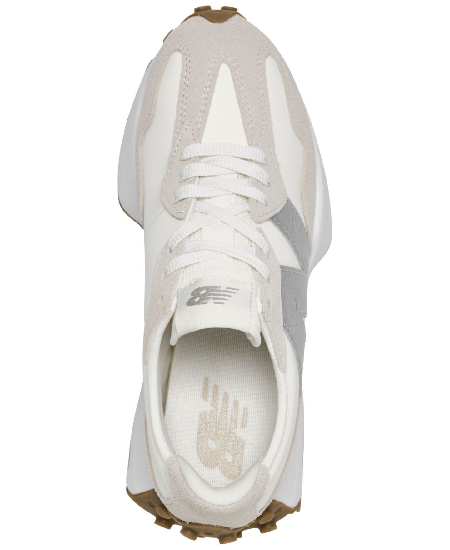 Женские кроссовки New Balance 327 Sneakers, цвет: Серебристый — фото 5