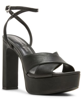 Women's Amber Round Toe Platform Dress Sandals