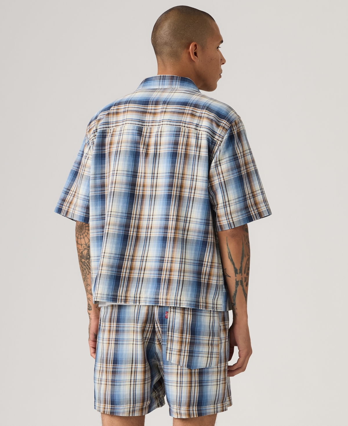 Levi's Men's Short-Sleeve Mechanic Boxy Shirt