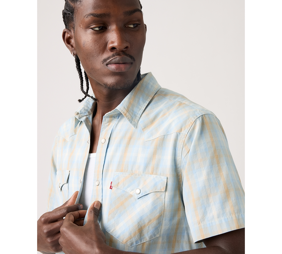 Levi's Men's Short-Sleeve Western Shirt