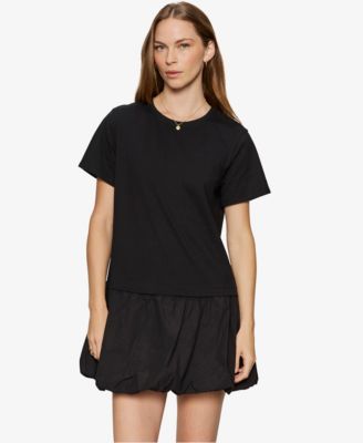 Women's For Keeps Bubble Crew Neck T-Shirt Dress