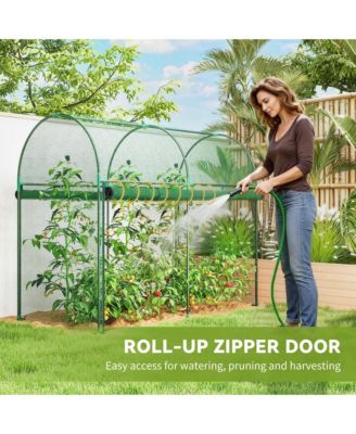 Crop Cage, 6' x 3' x 5' Large Plant Protection Tent,