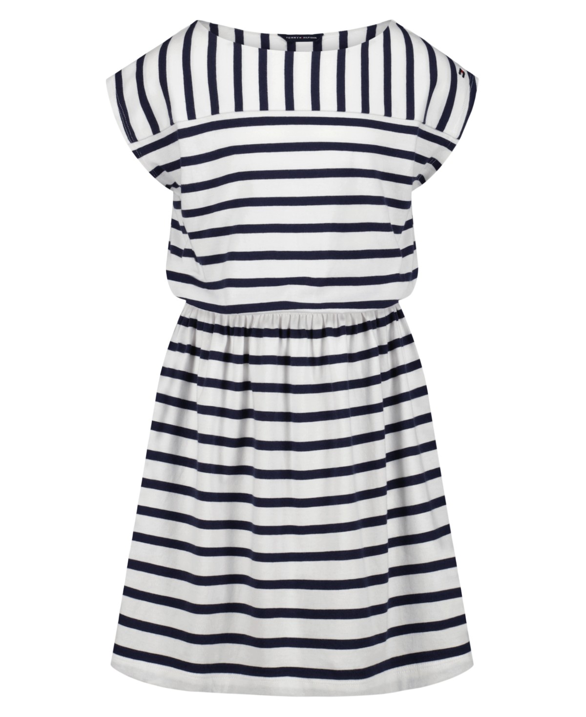 Платья Tommy Hilfiger Girls' 7-16 Boat Neck Stripe Dress — фото 1