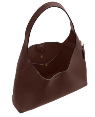 Brooklyn Large Leather Shoulder Bag 34