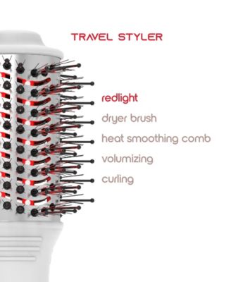 Travel Red Ligh Therapy Dryer Brush