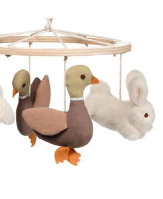 Signature Bunny Hop Musical Baby Crib Mobile Soother Toy