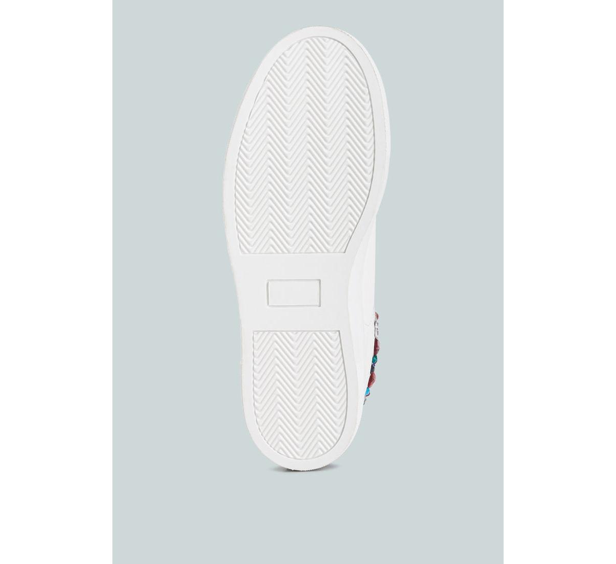 Women Gems Diamante Embellished Sneakers