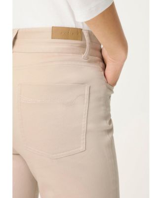 Olsen Women's Stretch Cotton Cropped Pant