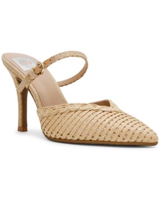 Women's Geanie Raffia Pointed Toe Pumps