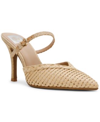 DV Dolce Vita Women's Geanie Raffia Pointed Toe Pumps - Macy's
