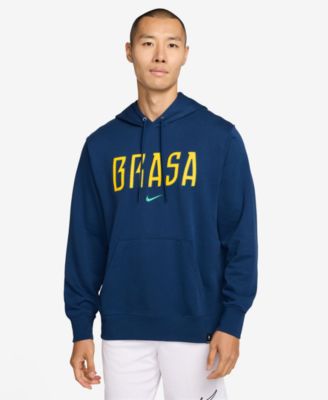 Brazil Soccer Club French Terry Pull-On Hoodie