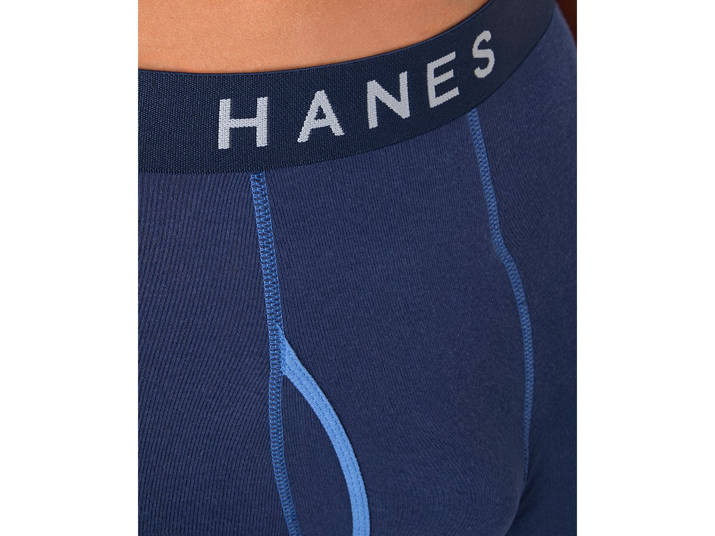 Трусы-боксеры Ringer для мужчин, 4 шт. — Hanes, цвет: Assorted Colors — фото 4
