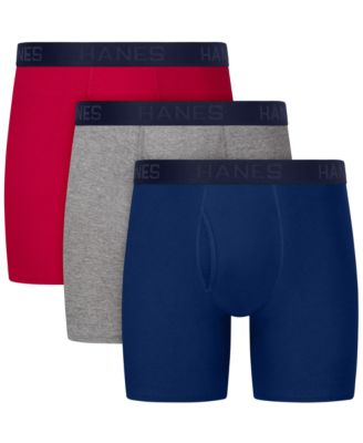 Men's Ultimate Comfort Blend Boxer Briefs, 3-Pack
