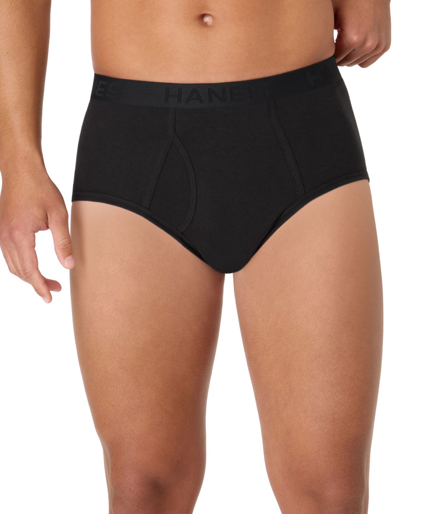 Трусы-брифы Blend для мужчин, 4 шт. — Hanes, цвет: Assorted Colors — фото 3