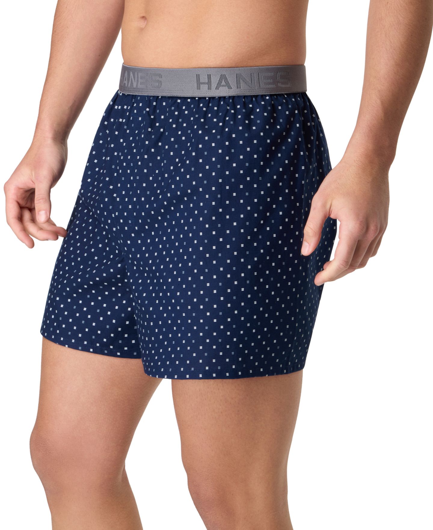 Трусы-боксеры Ultimate для мужчин, тканый, 4 шт. — Hanes, цвет: Assorted Colors — фото 3