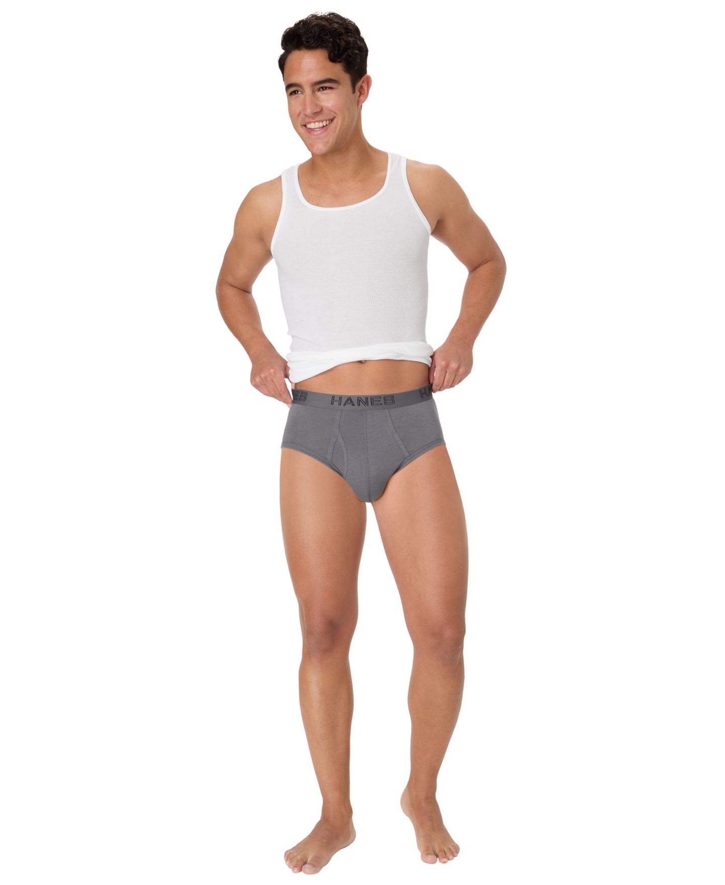 Трусы-брифы Ultimate для мужчин, хлопок, стрейч, 4 шт. — Hanes, цвет: Assorted Colors — фото 2