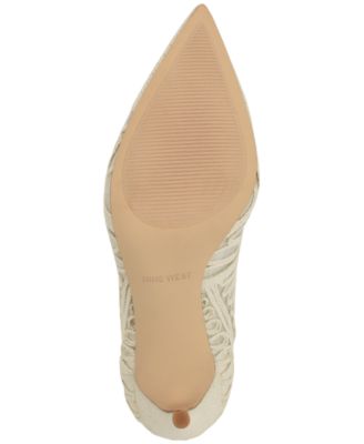 Women's Frista Woven Pointed Toe Stiletto Dress Pumps
