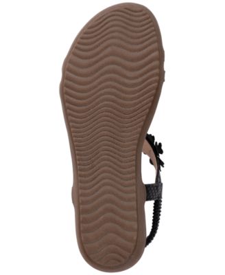 Women's Lily Floral Flat Sandals