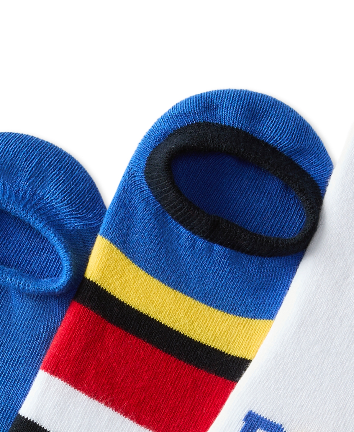 Polo Ralph Lauren Women's Multi Flag Liner Socks, 3-Pack