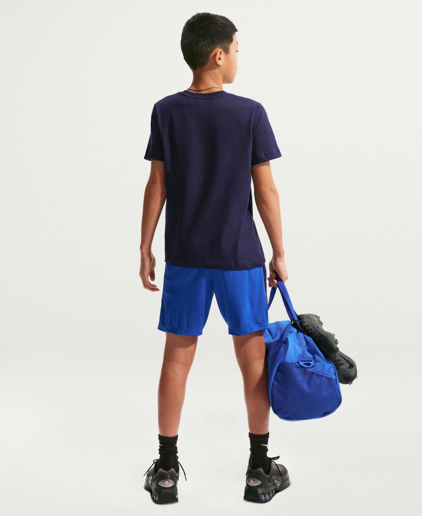 Детские шорты Nike France Soccer Dri-FIT Knit, цвет: Королевский синий / Медный — фото 5