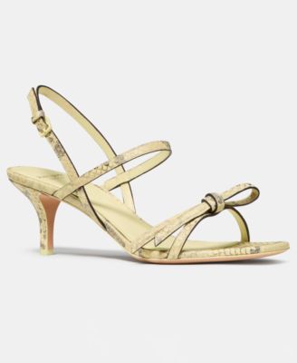 Women's Loop Stiletto Heel Sandals