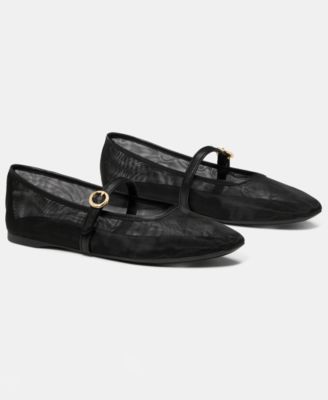 Women's Halo Mary Jane Round Toe Flats