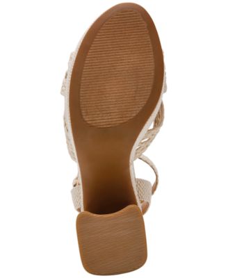 Women's Whisora Crossband Raffia Woven Platform Dress Sandals