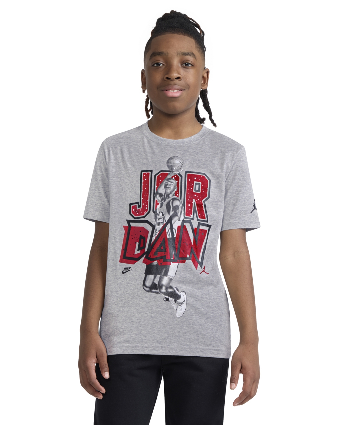 Jordan Boys 8-20 Graphic Print Short-Sleeve T-Shirt