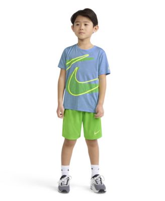 Boys' 4-7 Dri-FIT Dropset T-Shirt and Shorts, 2-Piece Set