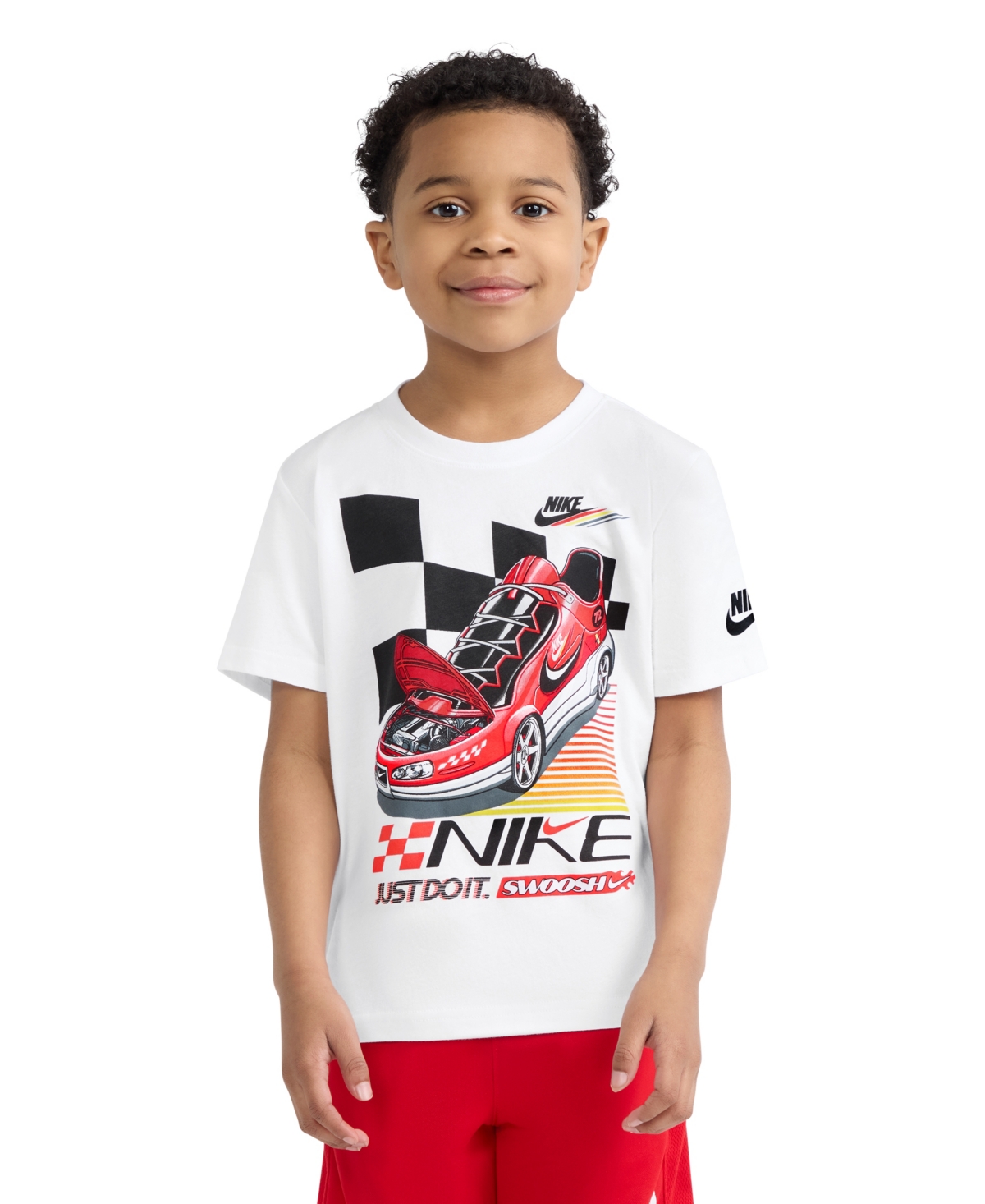 Nike Boys' 4-7 Victory Lap Short-Sleeve T-Shirt