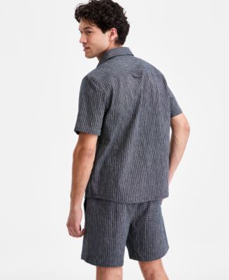 Men's Jones Striped Short-Sleeve Shirt