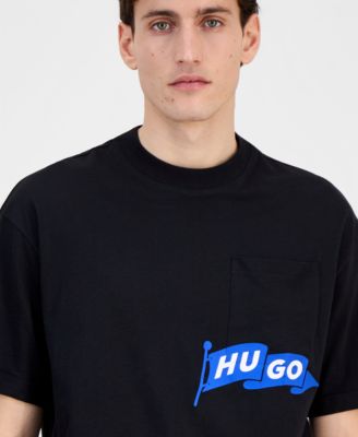 Men's Cotton Pocket Logo Crewneck T-Shirt