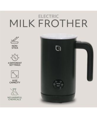 4-in-1 0.24L Electric Milk Frother & Steamer Pitcher